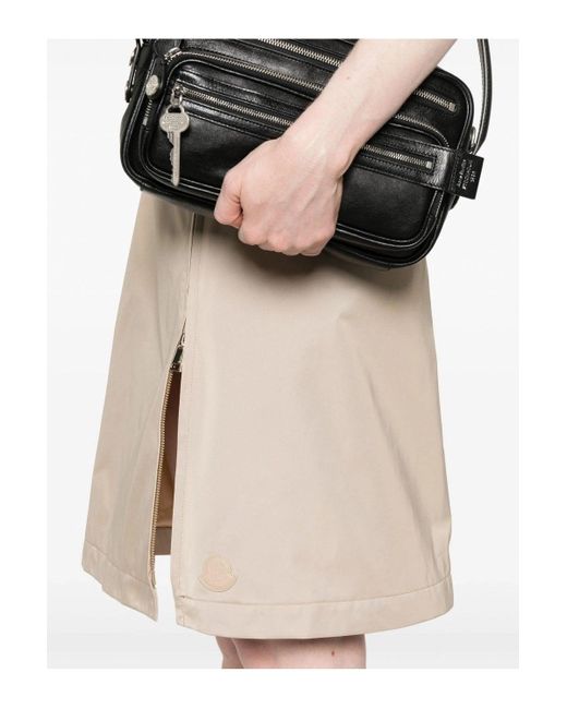 Moncler Natural Mid Length Skirt