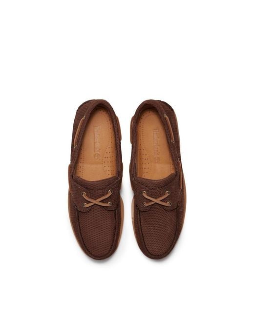 Timberland Brown Lake House Classic 2-eye Boat Shoe for men