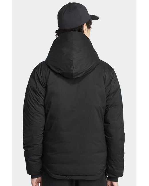 Canada Goose Lodge Hooded Jacket Black Disc for men