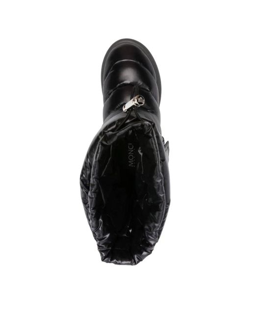 Moncler Black Gaia Pocket Snow Boot