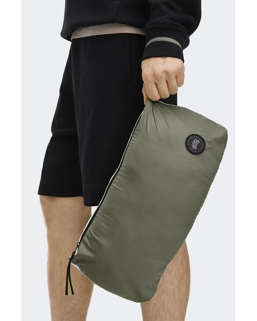 Canada Goose Green Lodge Hooded Jacket for men
