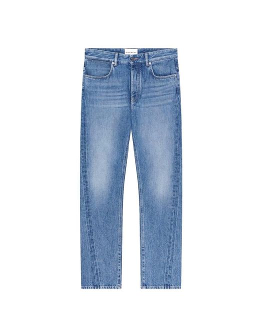 Givenchy Blue Vintage Wash Jeans for men