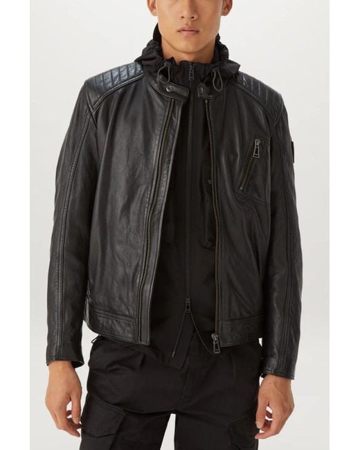 Belstaff Black V Racer Jacket for men