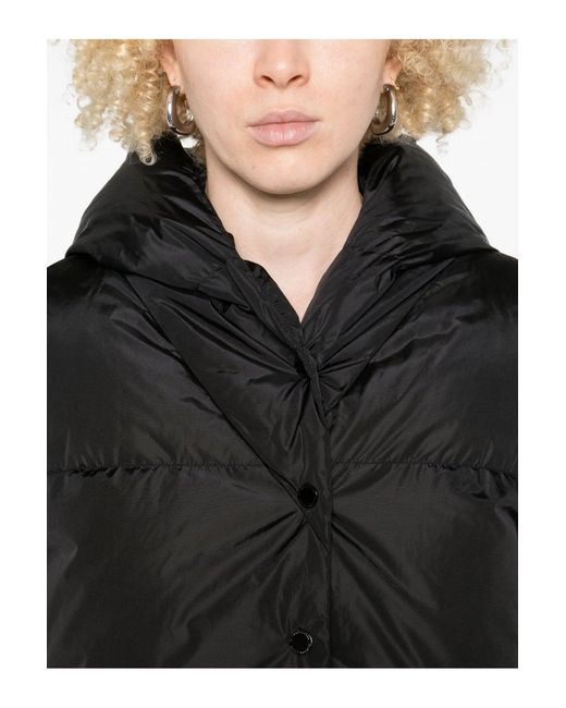 Canada Goose Black Hybridge Astonia Knit Hoody