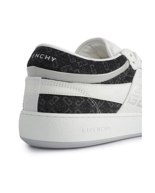 Givenchy White G Move Low Top Lace Up Sneakers for men