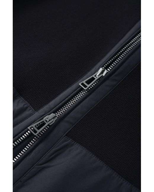 Belstaff Black View Hooded Top for men