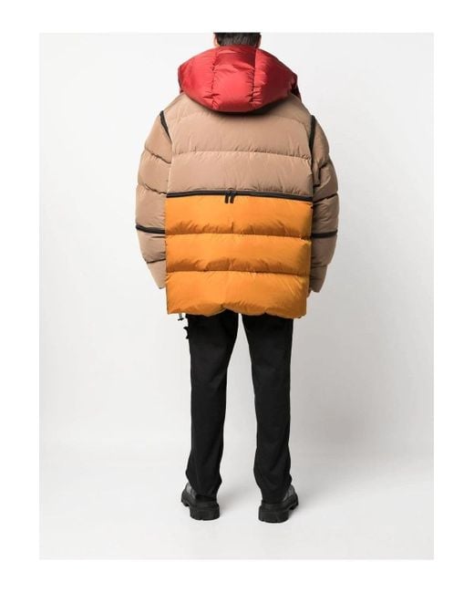DSquared² Multicolor Peak Puffer Jacket for men