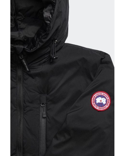 Canada Goose Black Lodge Hooded Jacket for men
