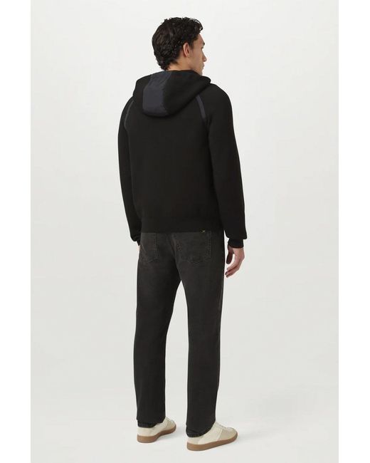 Belstaff Black View Hooded Top for men
