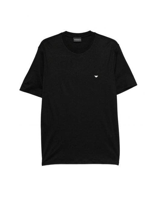 Emporio Armani Black Essentials T Shirt for men