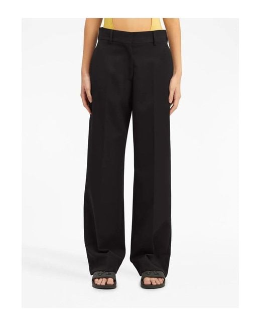 Palm Angels Black Suit Pants for men