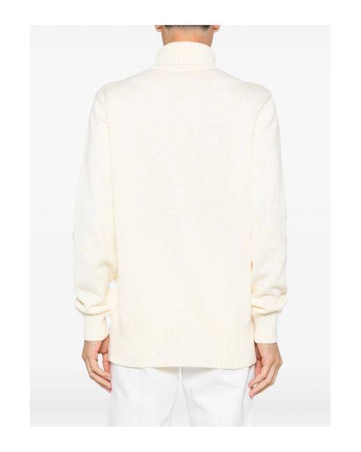 Givenchy White Turtleneck Sweater for men