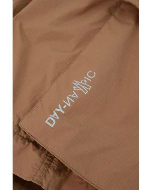 Moncler Brown Cuffed Cargo Pants