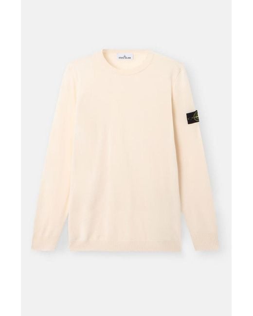 Stone Island Natural Compass Badge 5100071 Sweater for men