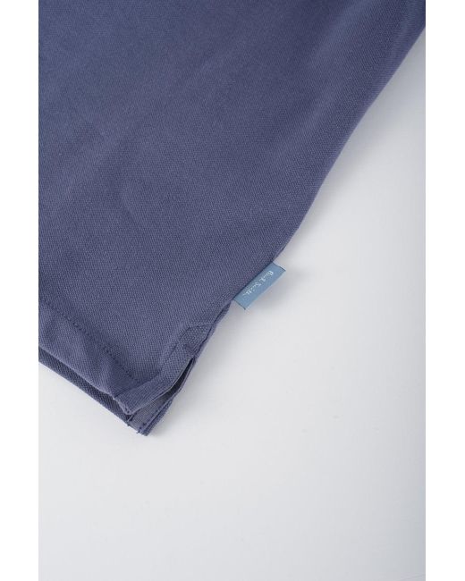 Paul Smith Blue Ps Regular Fit Zip Polo for men