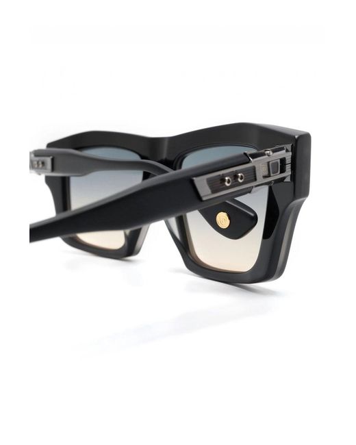 Dita Eyewear Black Grandmaster Eight Sunglasses for men