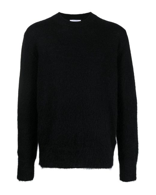 Off-White c/o Virgil Abloh Black Mohair Arrow Sweater for men