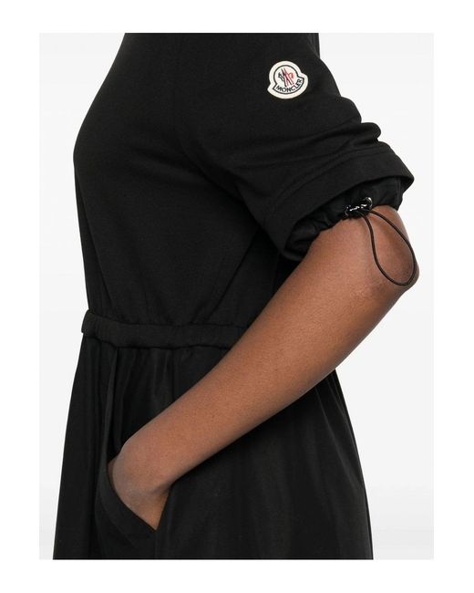 Moncler Black Mid Length Dress