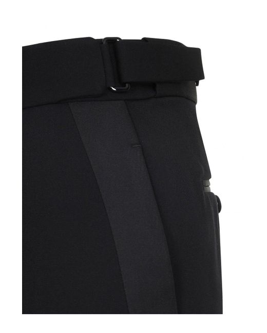 Tom Ford Blue Japanese Grain De Poudre Trousers for men