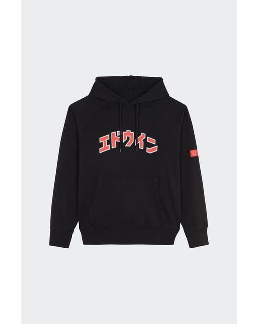 Hoodie Edwin pour homme en coloris Black