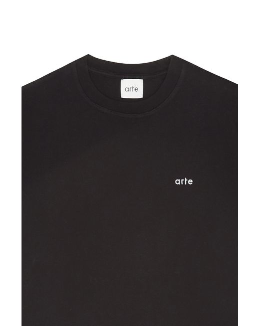 T-shirt Arte' pour homme en coloris Black