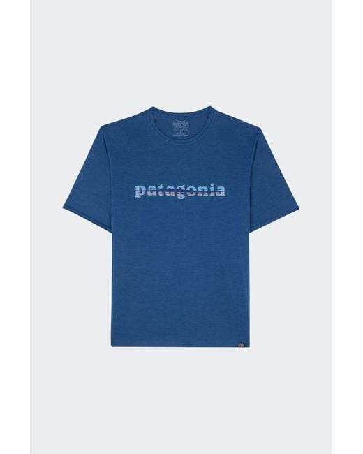T-Shirt Patagonia pour homme en coloris Blue