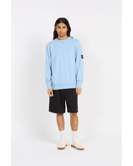 Sweatshirt Calvin Klein pour homme en coloris Blue