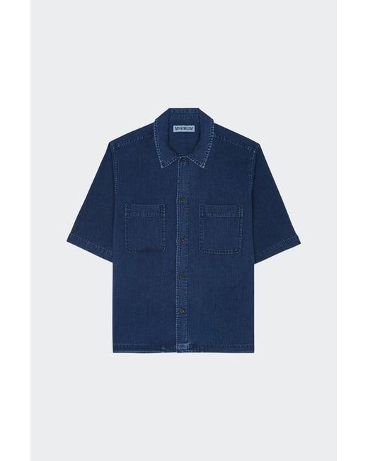 Chemise Minimum pour homme en coloris Blue