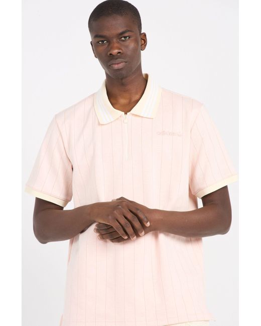 Polo Adidas pour homme en coloris Pink