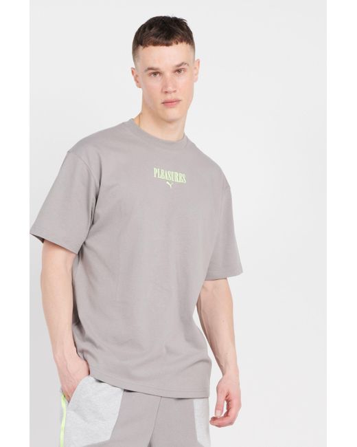 T-shirt PUMA pour homme en coloris Gray
