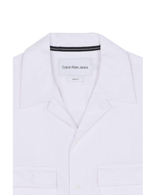 Chemise Calvin Klein pour homme en coloris White