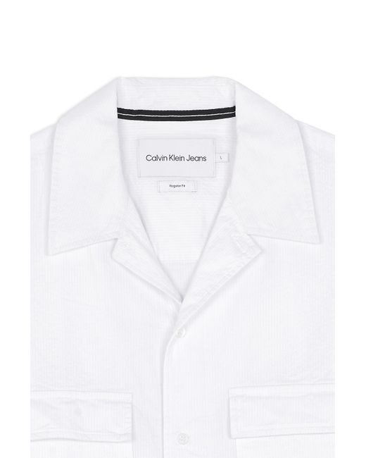 Chemise Calvin Klein pour homme en coloris White
