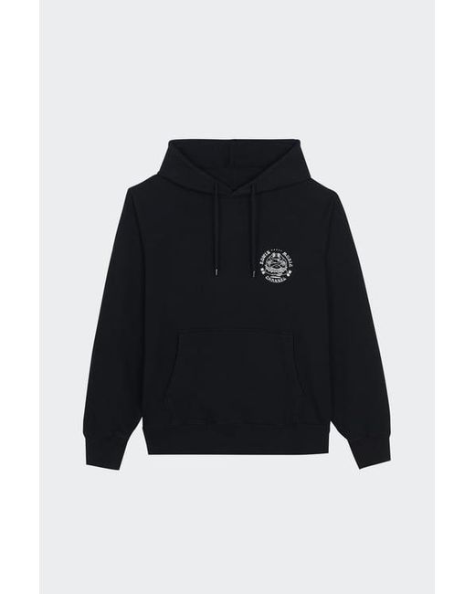 Hoodie Edwin pour homme en coloris Black