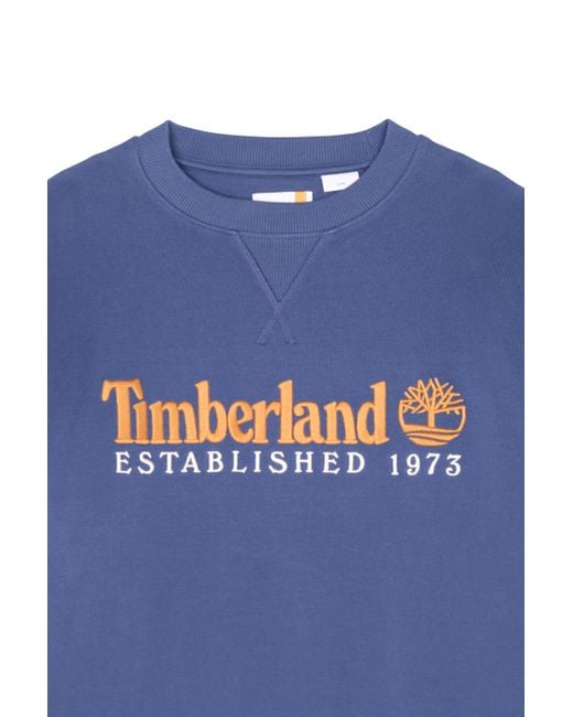Sweatshirt Timberland pour homme en coloris Blue