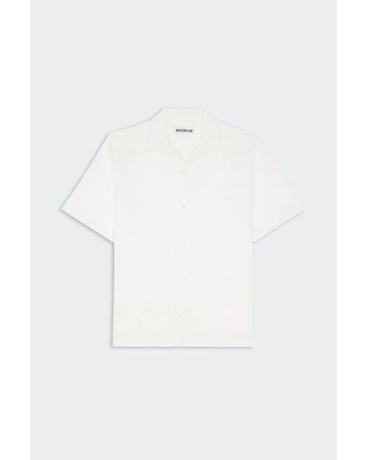 Chemise Minimum pour homme en coloris White