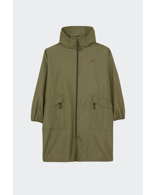 Parka Lacoste pour homme en coloris Green