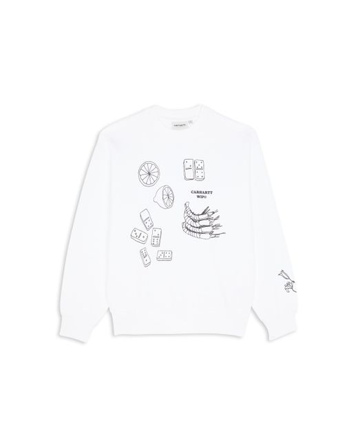 Sweatshirt Carhartt en coloris White