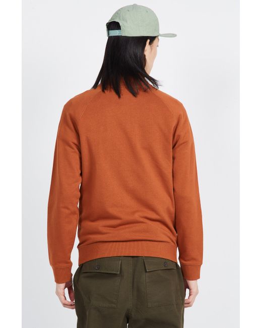 Sweatshirt Farah pour homme en coloris Orange