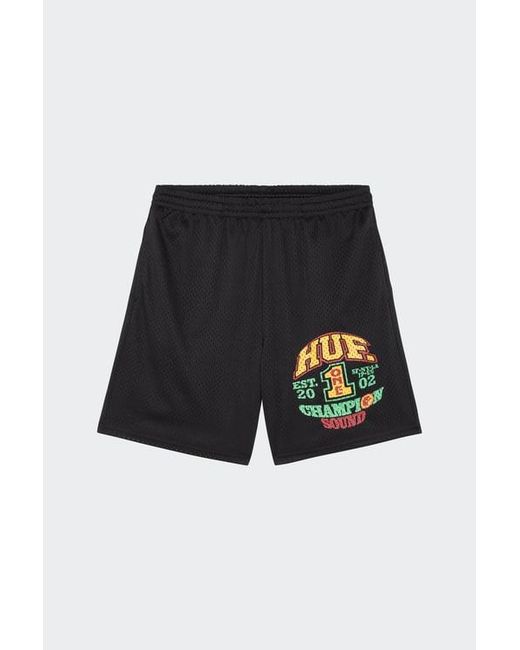 Short Huf en coloris Black