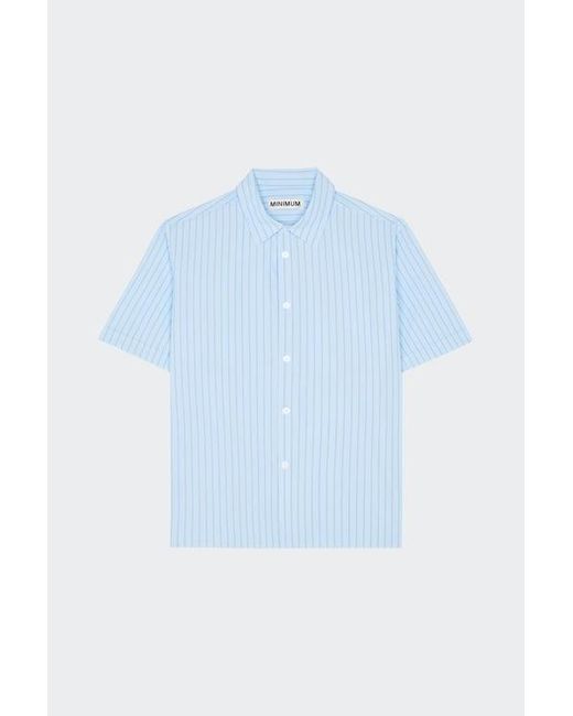 Chemise Minimum pour homme en coloris Blue