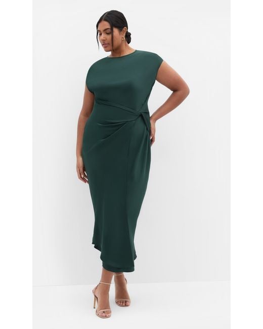 mixed green salad dressing Mallorie Maxi Dress-Green main image 1
