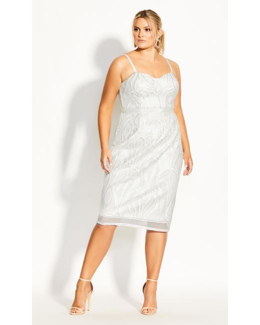 city chic white dress