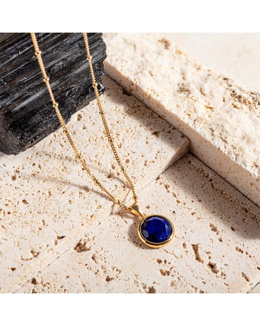 Claire Hill Designs Lapis Lazuli Gold 