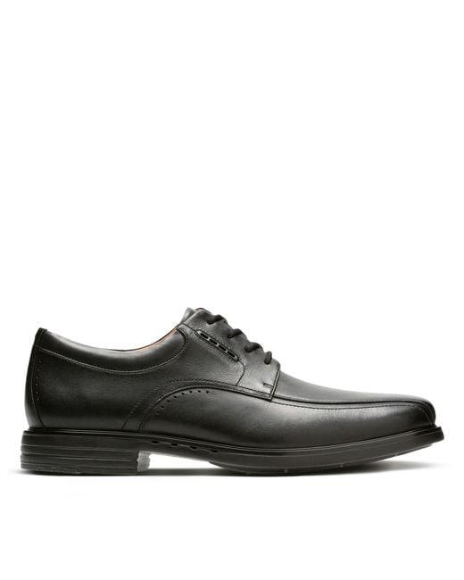 Clarks Leather Unkenneth Way in Black Leather (Black) for Men - Lyst
