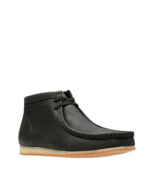 Clarks Stinson Hi Men's Dark Tan Leather Wallabee Style Boots 26129528 