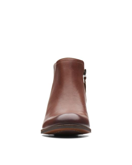 clarks maypearl ramie dark tan