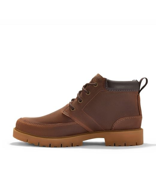 Clarks Brown Rossdale Mid Standard Fit for men
