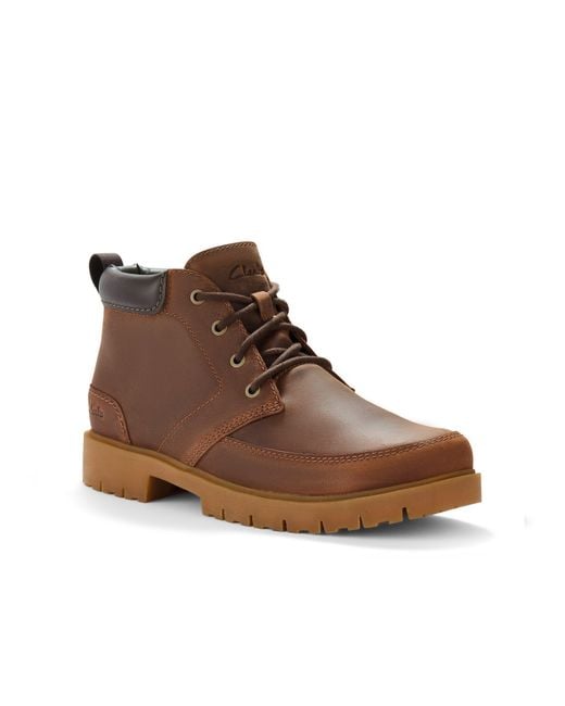 Clarks Brown Rossdale Mid Standard Fit for men