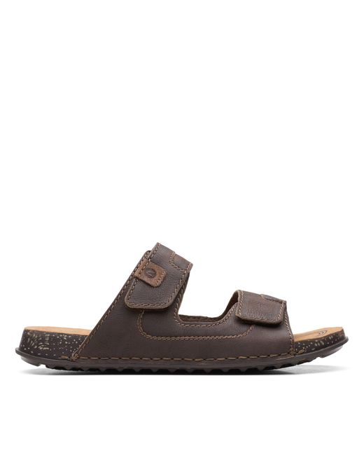 Clarks Crestview Easy in Dark Brown Leather (Brown) for Men | Lyst
