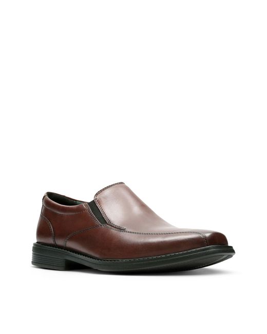 Clarks Leather Bolton Free in Brown 
